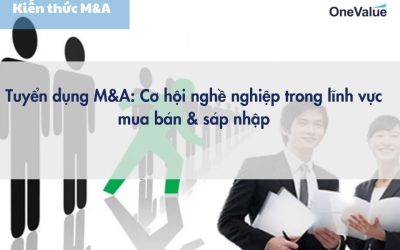Tuyển dụng M&A: Cơ hội nghề nghiệp trong lĩnh vực mua bán & sáp nhập