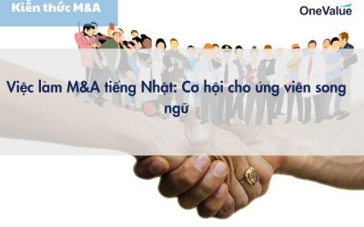 Việc làm M&A tiếng Nhật: Cơ hội cho ứng viên song ngữ
